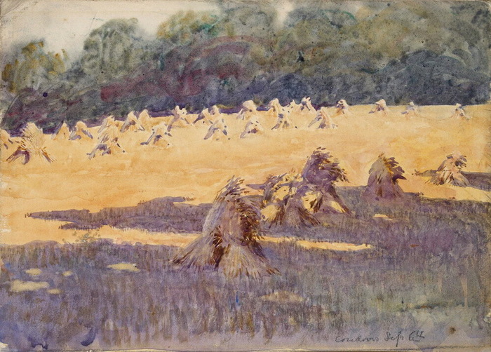 Autumn Fields, Condoven. 1897-1926.  ,  (700x502, 153Kb)