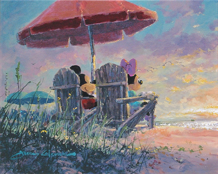 Walt Disney Fine Art - James Coleman 1949  - American Impressionist  painter - Tutt'Art@ - (11) (700x560, 492Kb)
