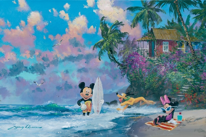 Walt Disney Fine Art - James Coleman 1949  - American Impressionist  painter - Tutt'Art@ - (20) (700x467, 402Kb)
