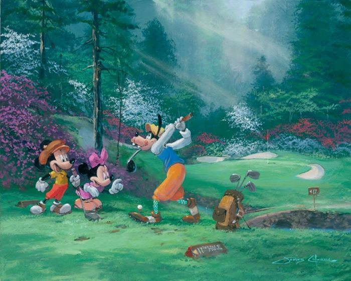 Walt Disney Fine Art - James Coleman 1949  - American Impressionist  painter - Tutt'Art@ - (51) (700x560, 444Kb)