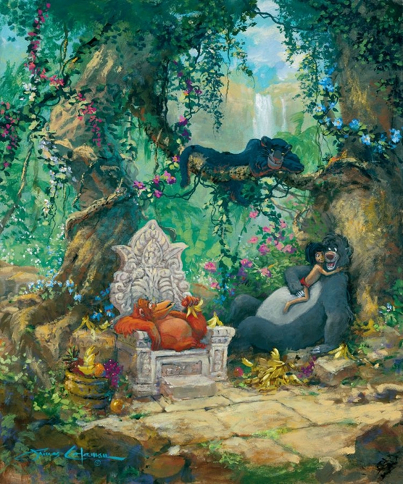 Walt Disney Fine Art - James Coleman 1949  - American Impressionist  painter - Tutt'Art@ - (53) (583x700, 560Kb)