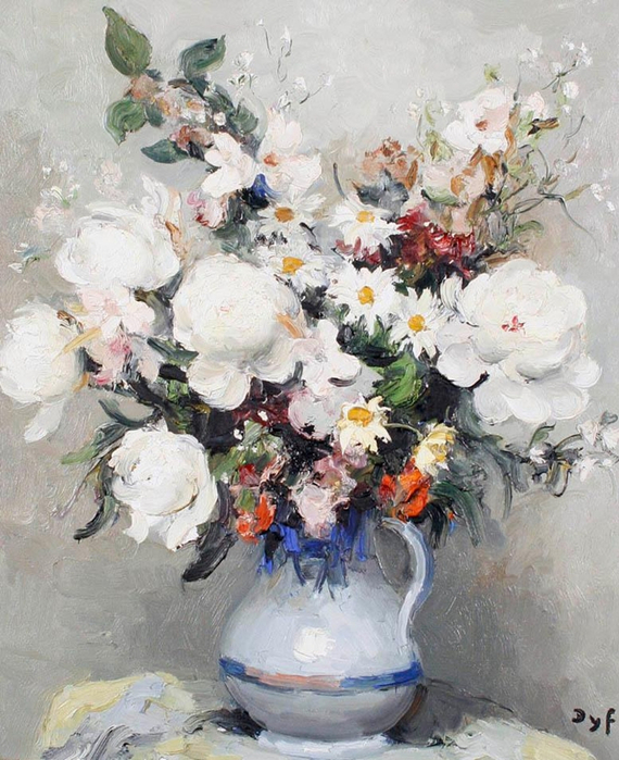 Marcel Dyf 1899-1985 - French  Impressionist Painter - Still Life - Tutt'Art@ (5) (570x700, 436Kb)