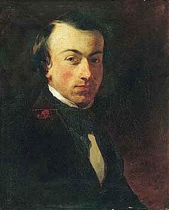 1858 Автопортрет Джеймса Коллинсона. Х, м. 52 x 43 cm. Музей Борн-Холл, Эпсом и Юэлл, Великобритания). (562x700, 88Kb)