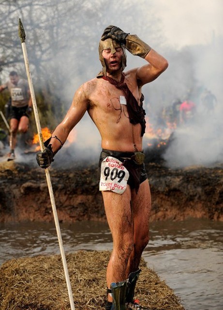      ,  (Tough Guy contest in Perton, Staffordshire)