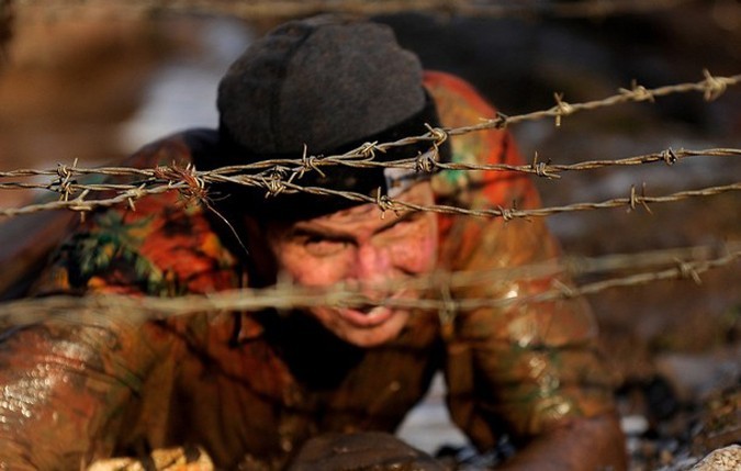      ,  (Tough Guy contest in Perton, Staffordshire)