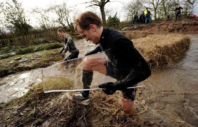      ,  (Tough Guy contest in Perton, Staffordshire)