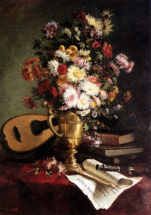  Still Life with mandolin, 1879
