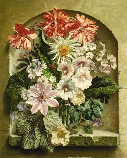 Bennet Oates - An alcove of flowers