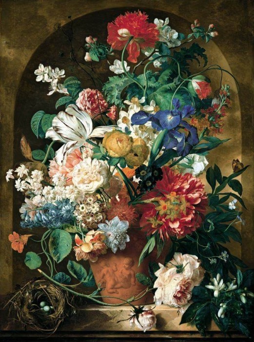 Still-Life of Flowers. 1734