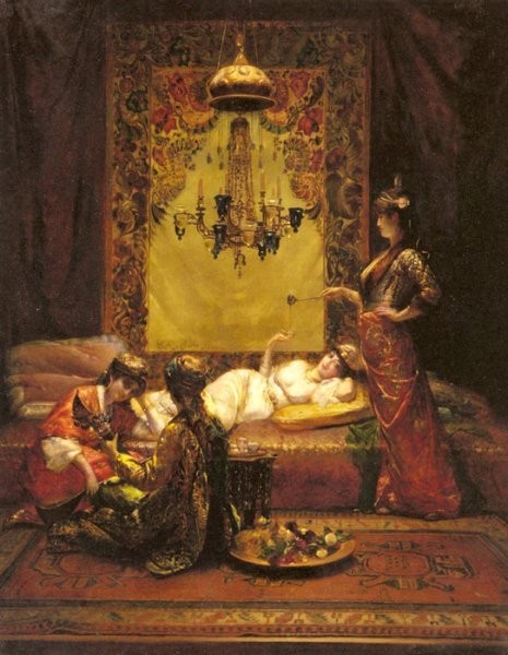 Richter Edouard Frederic Wilhelm "In The Harem"