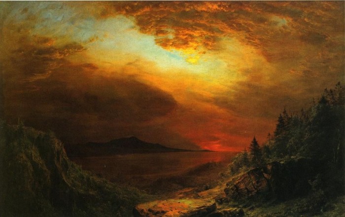 Twilight Mount Desert Island, Maine 1865