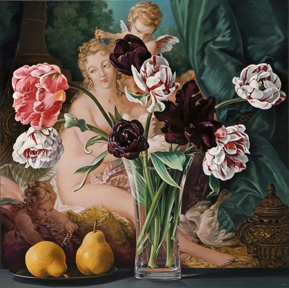 Tulips with Venus