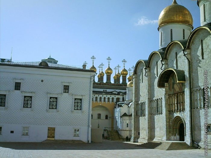 Грановитая палата - Царицин дворец - Успенский собор
