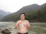 Ganga river in Rishikesh