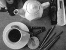 [+]  - Cafe. Tea. pencils. love