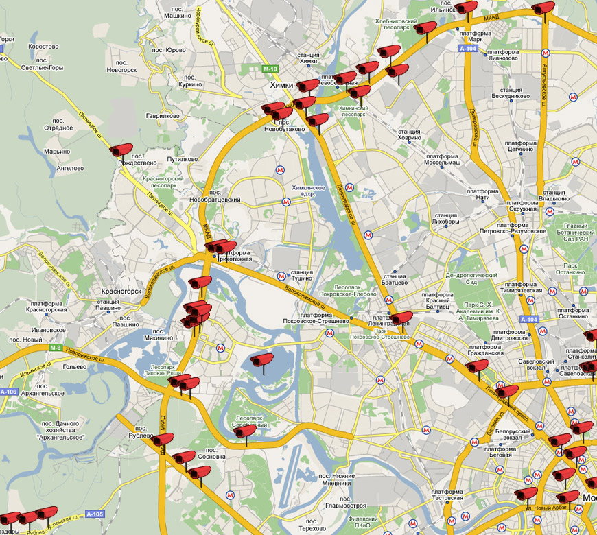 Камеры наблюдения карта. Камеры Москвы ГИБДД на карте. Расположение камер видеонаблюдения ГИБДД. Карта с камерами видеофиксации. Расположение камер на дороге.