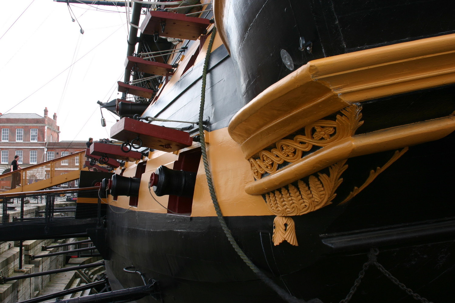 HMS Victory корабль в Портсмуте