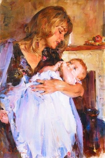 AVAILABLE ORIGINAL - A MOTHER'S LOVE