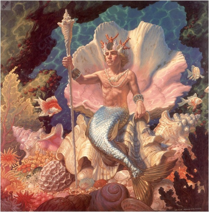 Tim Hildebrandt_The sea lord of Lemuria_