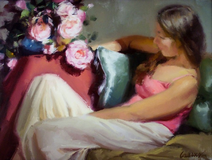Girl in Pink