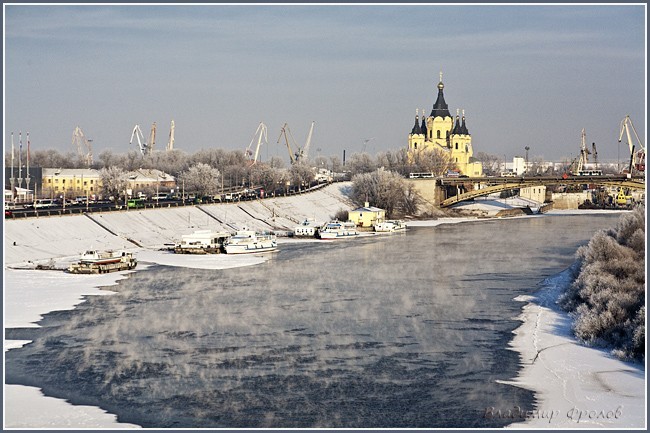 Нижний новгород зимой фото