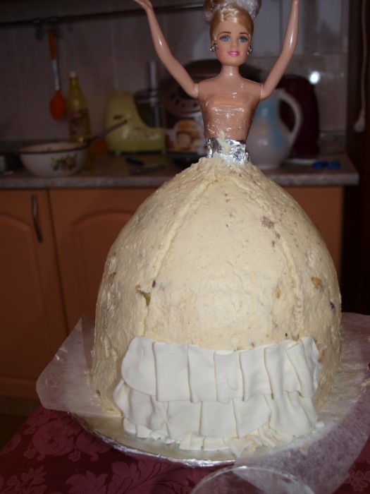 Торт барби невеста фото