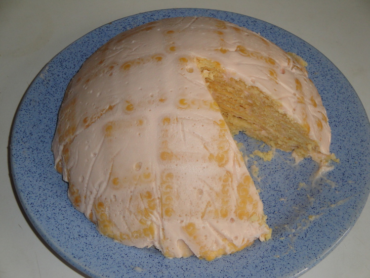 Торт из крекера сметаны и сахара