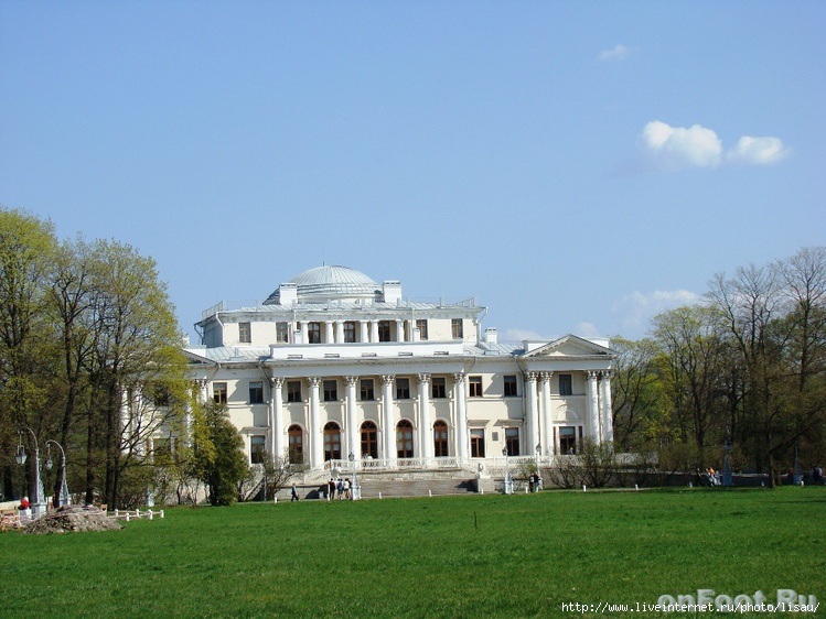 Фото елагинский дворец