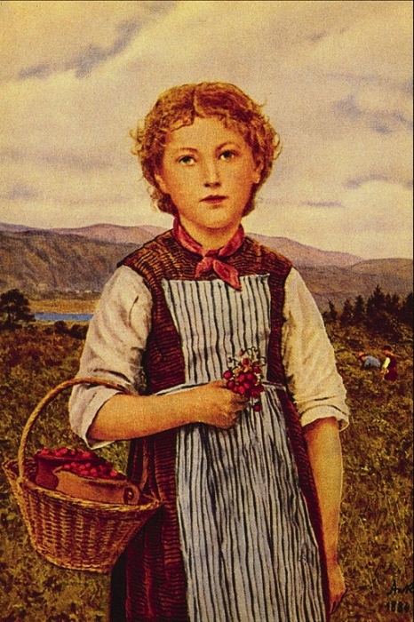 Anker Albert "The strawberry Mareili"     