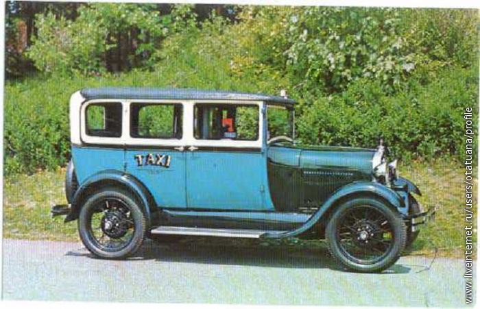 1929 Ford Model A Taxicab