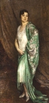 Constantin FONT (1890-1954) Portrait de Madame M. Beatch Huile