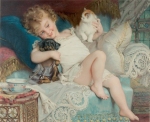 Emile Munier-Trois amis