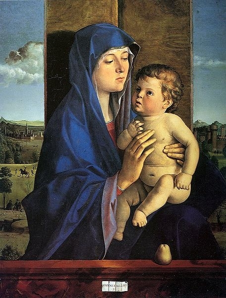 Мадонна с младенцем. 1483. Бергамо, Академия Каррара.