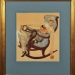 Image of woman in rocking chair with yarn