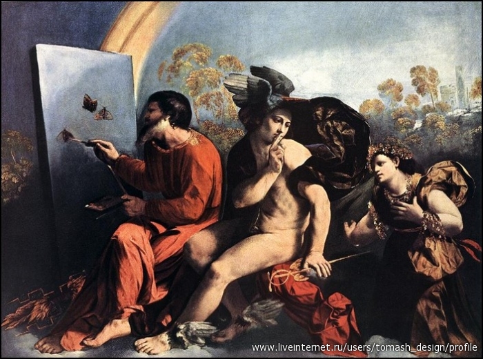 Jupiter Mercury and the Virtue