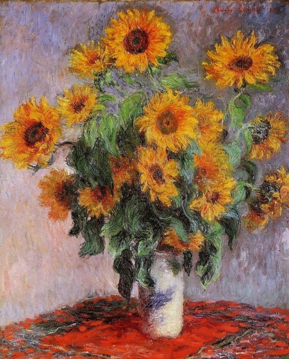 Bouquet of Sunflowers 1880